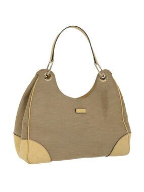 GUCCI GG Canvas Guccissima Shoulder Bag Outlet Black 257268